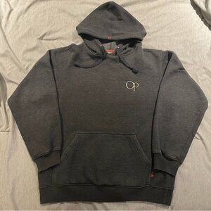 Ocean pacific op vintage y2kskate surf  grey loose hoodie sz medium